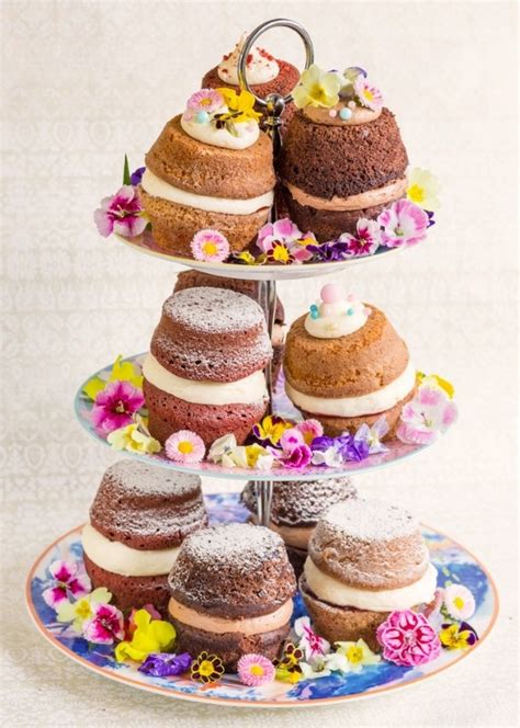 At Patisserie Valerie, we have created the ultimate <strong>afternoon tea</strong> collection for you to share with friends and family or just as a treat for yourself. . Mini cakes for afternoon tea